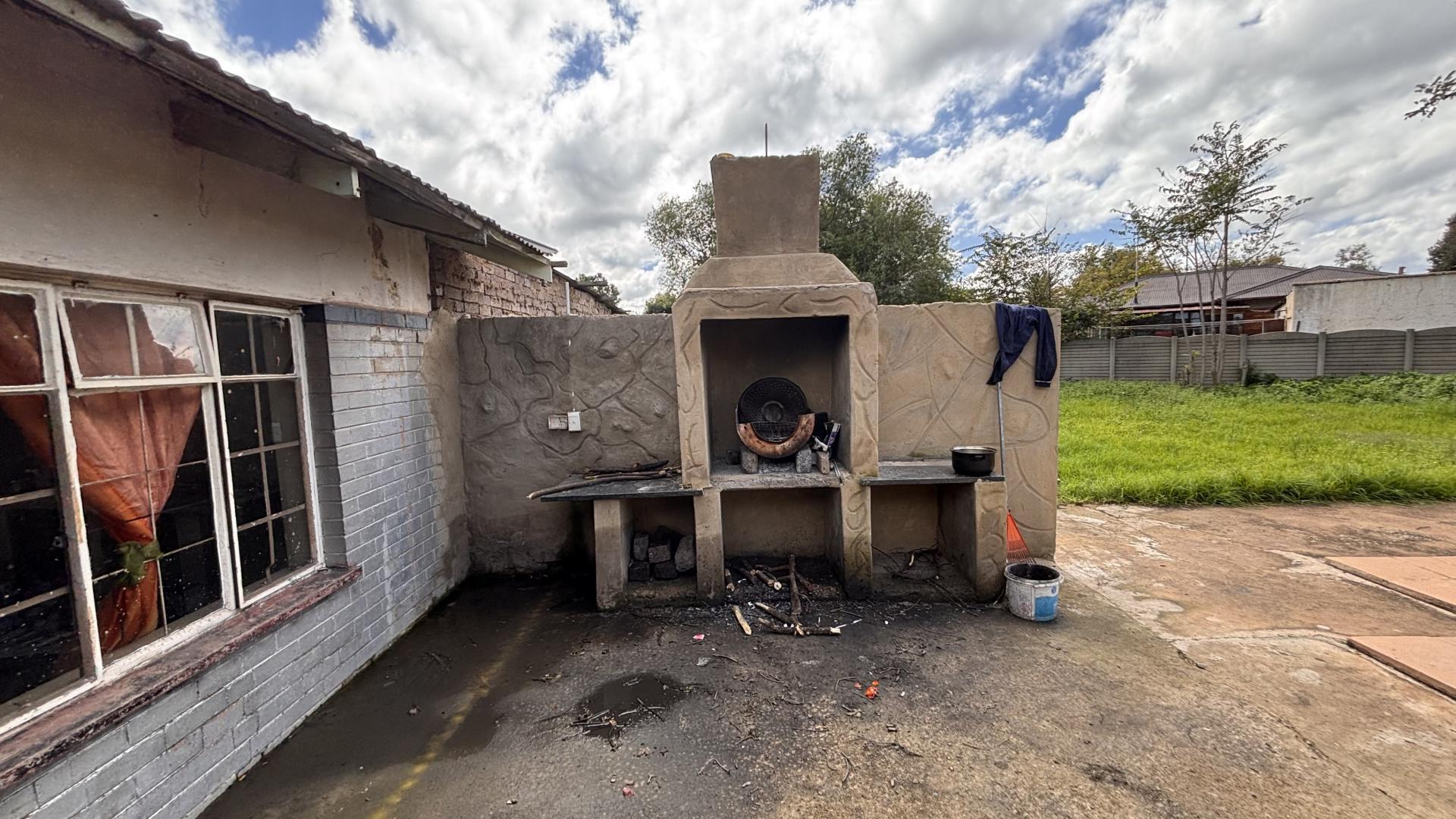 Braai Area of property in Vanderbijlpark