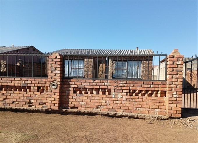 Standard Bank SIE Sale In Execution House for Sale in Sebokeng - MR537618