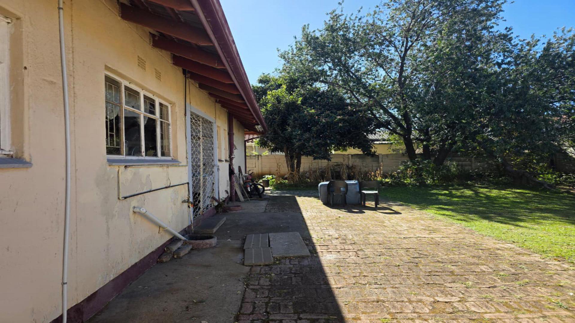 Backyard of property in Vanderbijlpark