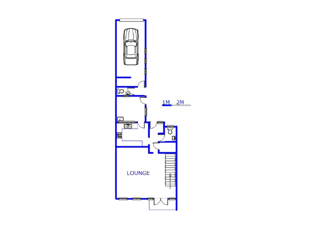 Floor plan of the property in Boksburg South