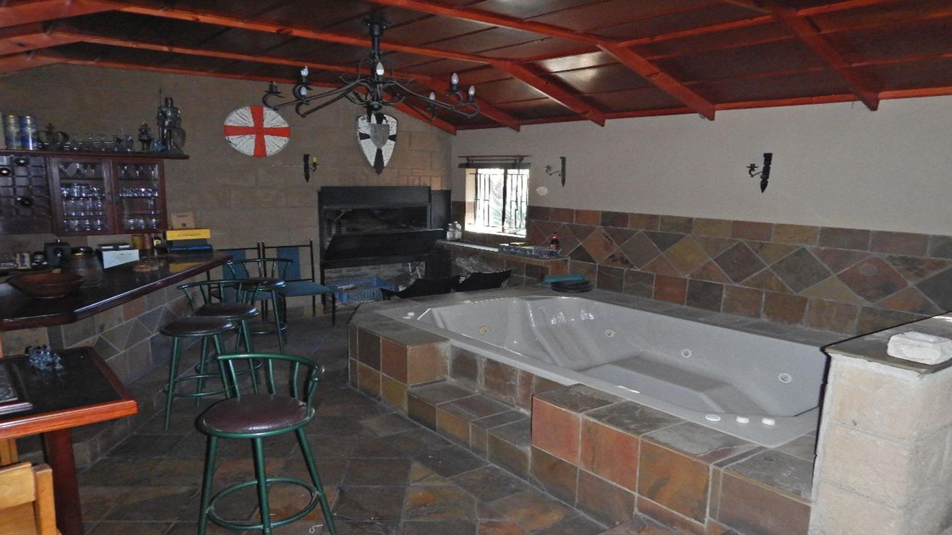 Braai Area of property in Lyttelton Manor
