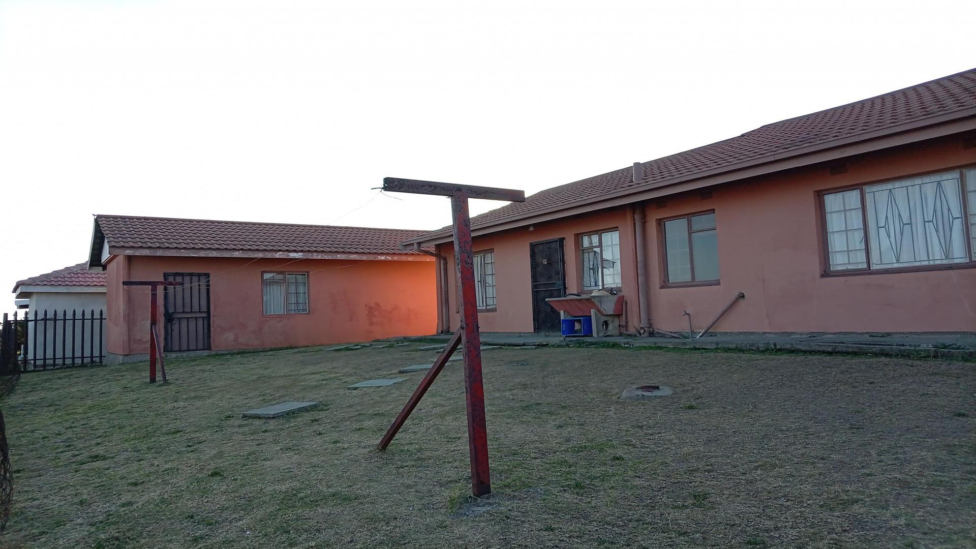 Backyard of property in Sakhile