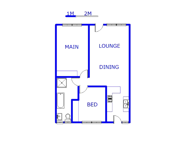 Ground Floor - 73m2 of property for sale in Kookrus