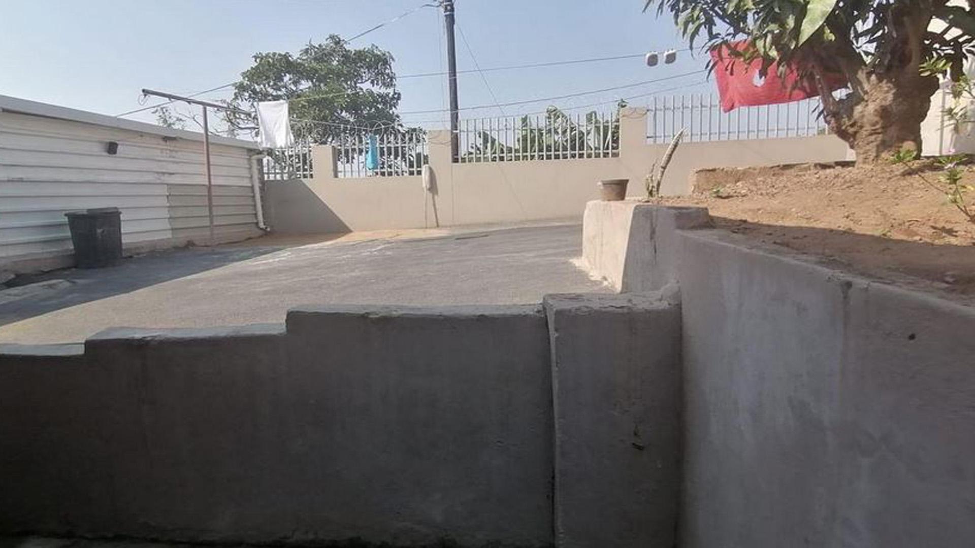 Backyard of property in Bayview