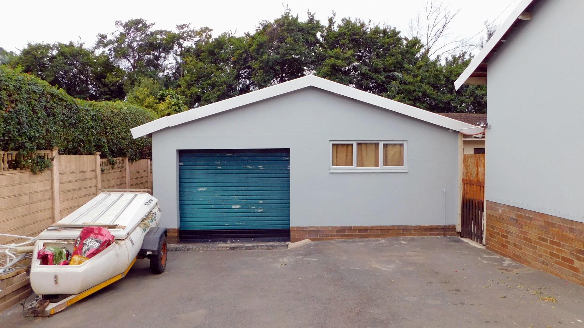 Backyard of property in Durban North 