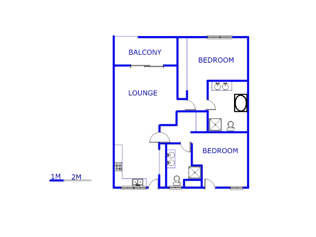 Floor plan of the property in Morningside