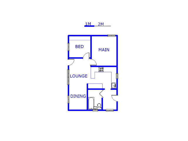 Ground Floor - 51m2 of property for sale in Glen Ridge (Gauteng - West)