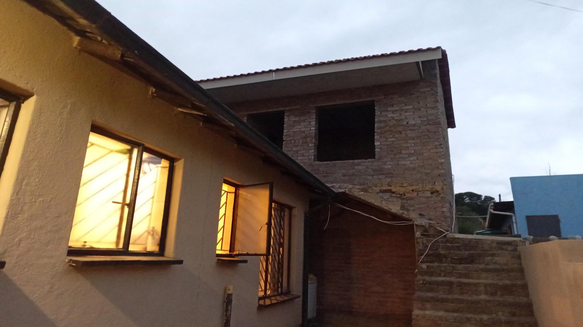 Backyard of property in Naturena