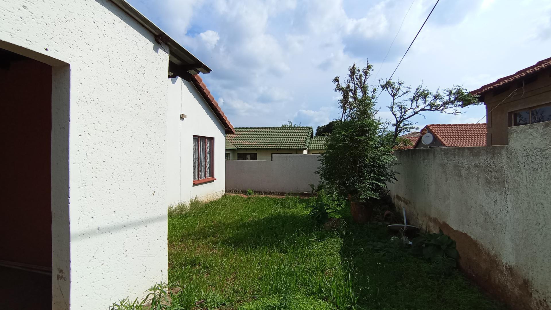 Backyard of property in Lotus Gardens