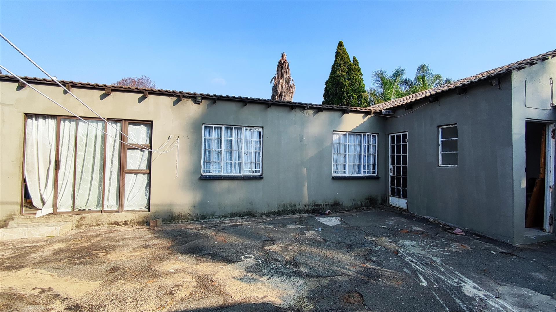 Backyard of property in Terenure