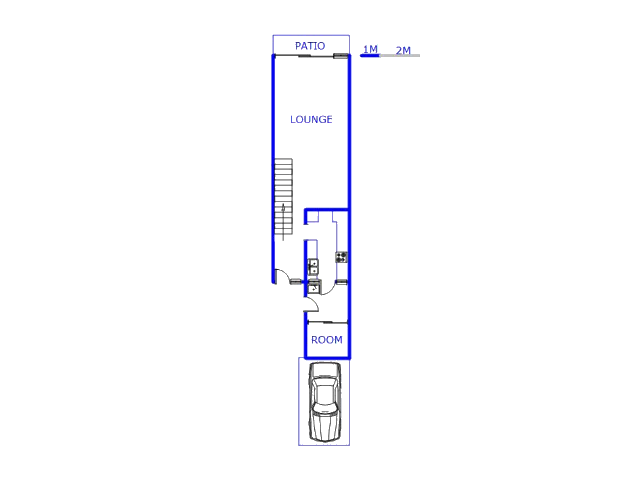 Floor plan of the property in Pinetown 