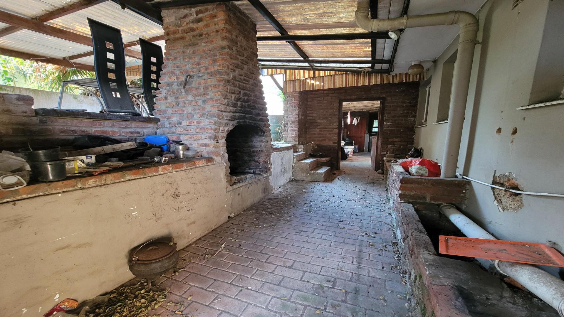 Braai Area of property in East London