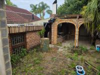 Backyard of property in East London