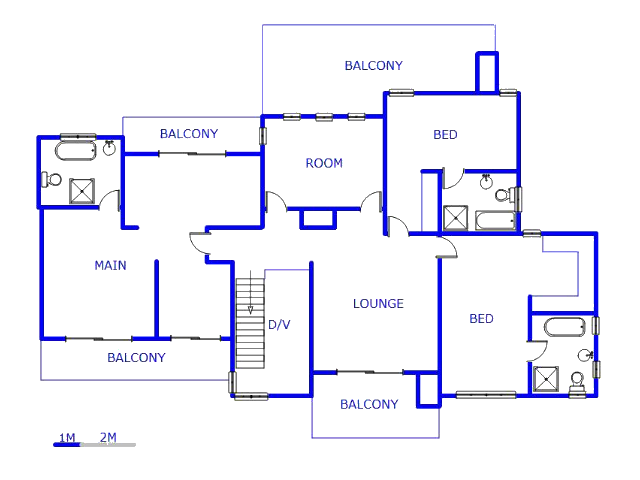 1st Floor - 271m2 of property for sale in Chantelle