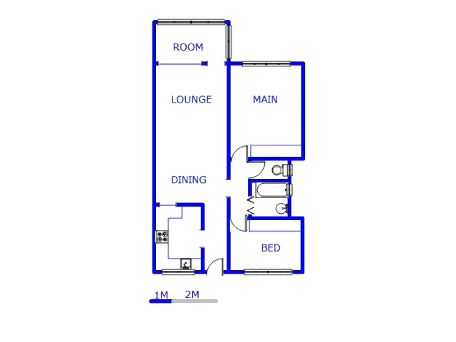 2nd Floor - 77m2 of property for sale in Malvern - JHB