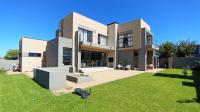 Backyard of property in Midstream Estate