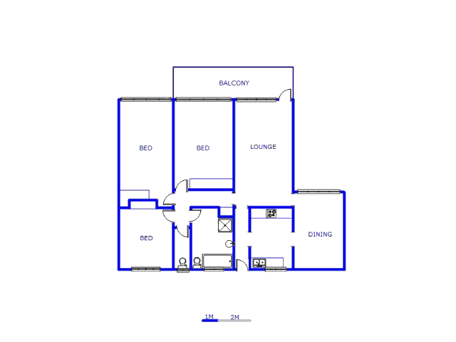 2nd Floor - 166m2 of property for sale in Florida
