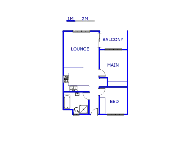 3rd Floor - 78m2 of property for sale in Midrand