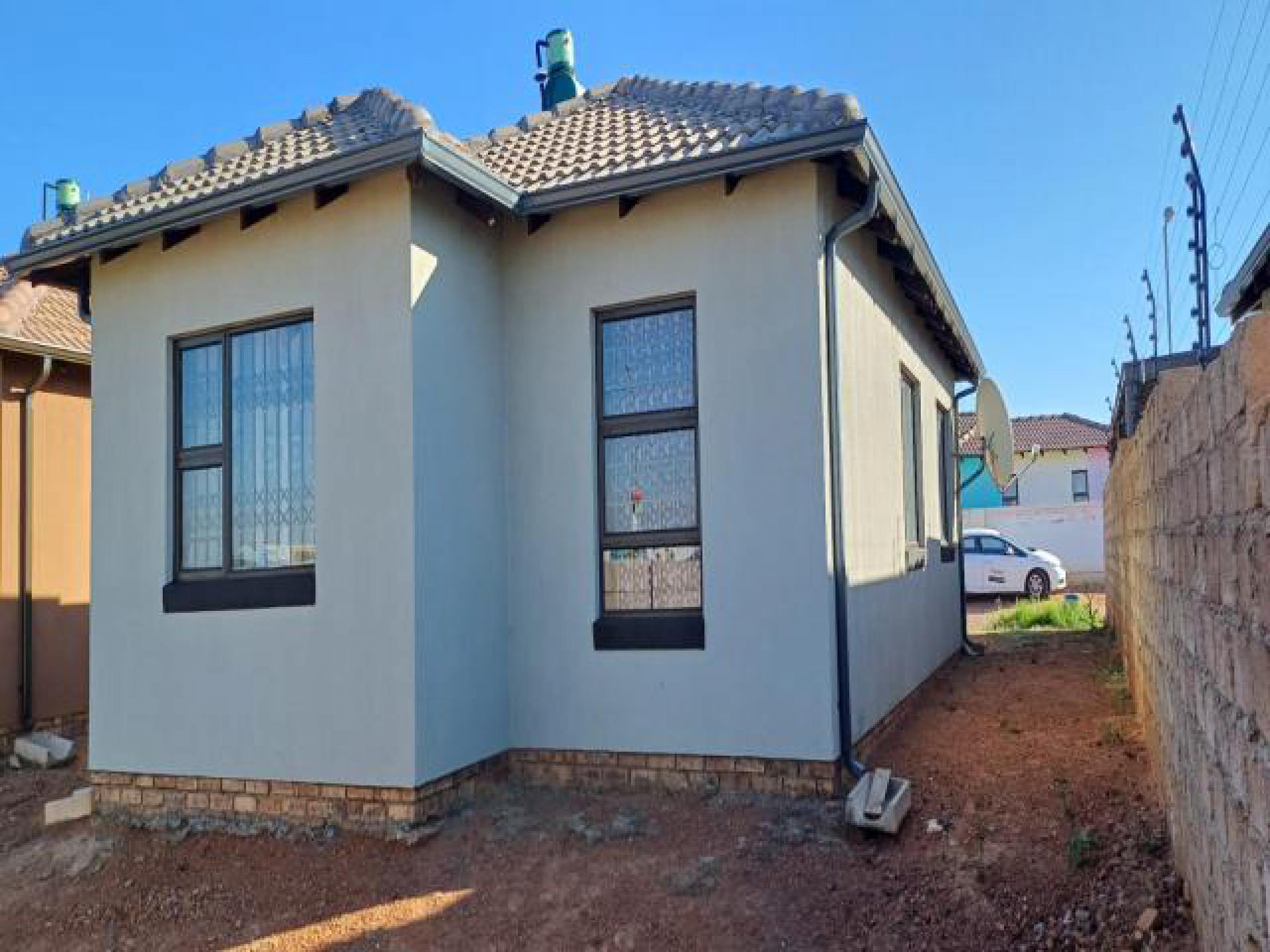 Backyard of property in Soshanguve East