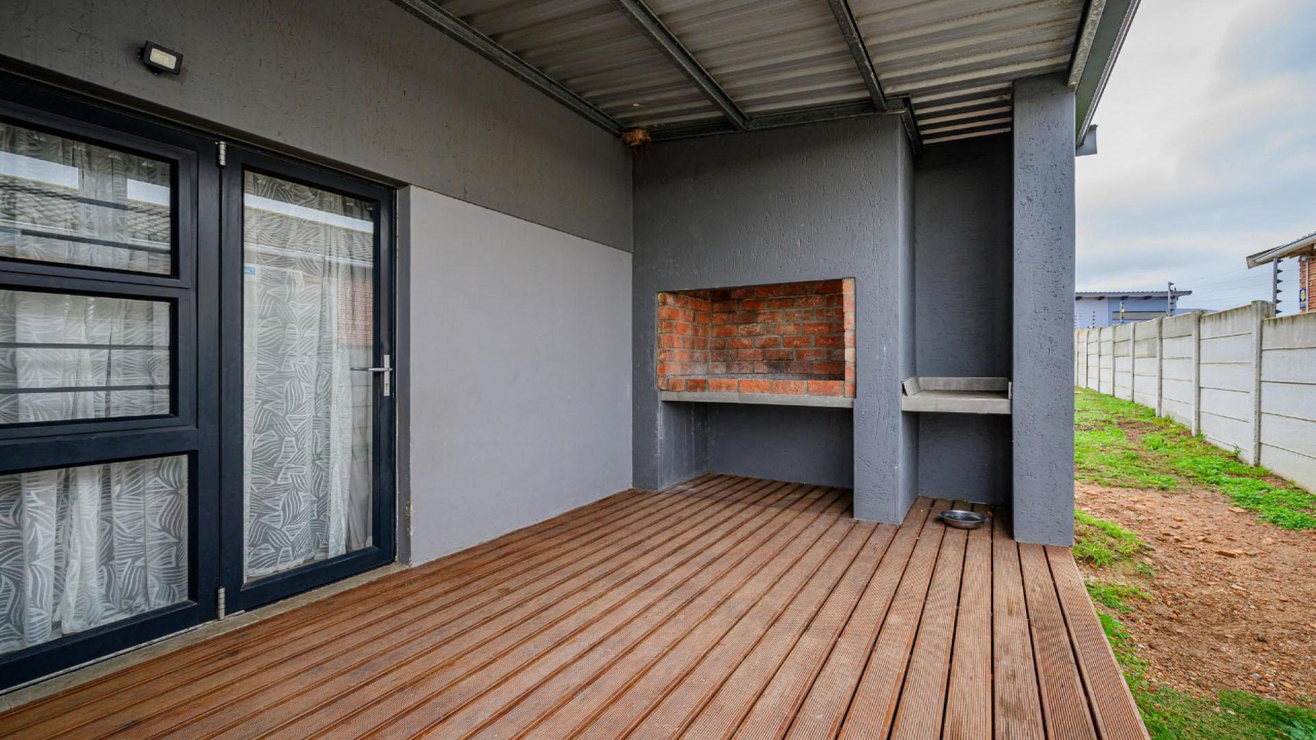 Patio of property in Parsons Vlei