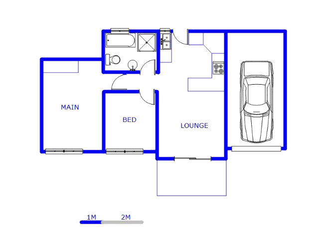 Ground Floor - 74m2 of property for sale in Brits