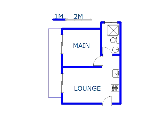 Floor plan of the property in Greenstone Hill