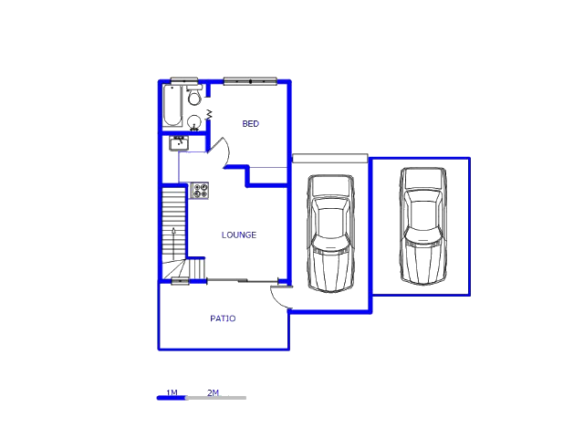 Floor plan of the property in Amberfield