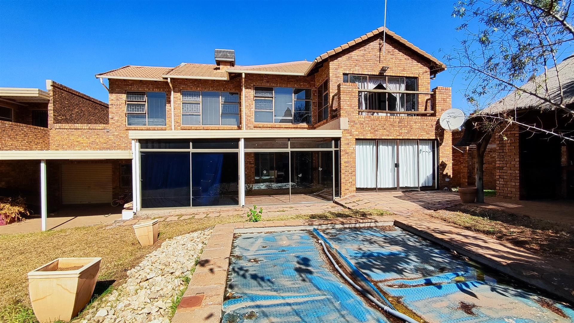 Backyard of property in Glen Marais