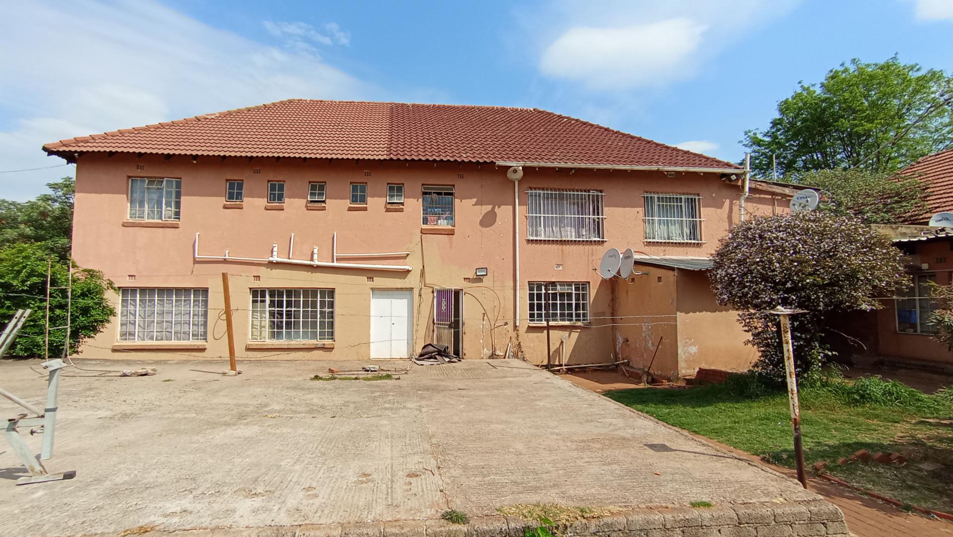 Backyard of property in Cyrildene