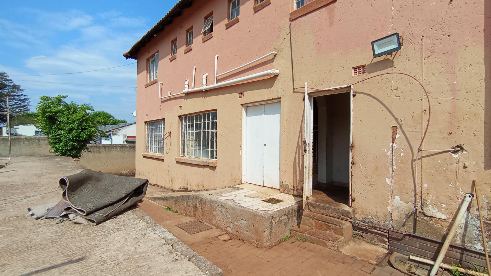 Backyard of property in Cyrildene