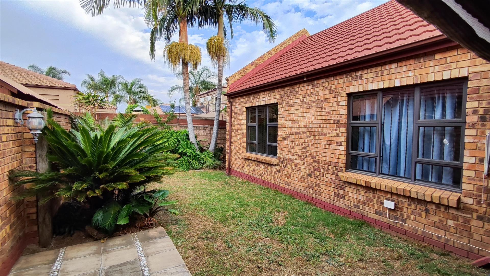 Backyard of property in Bartlett AH