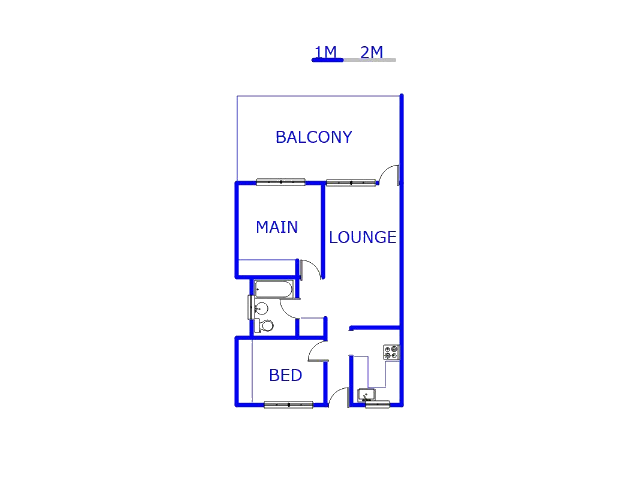 Ground Floor - 54m2 of property for sale in Horison