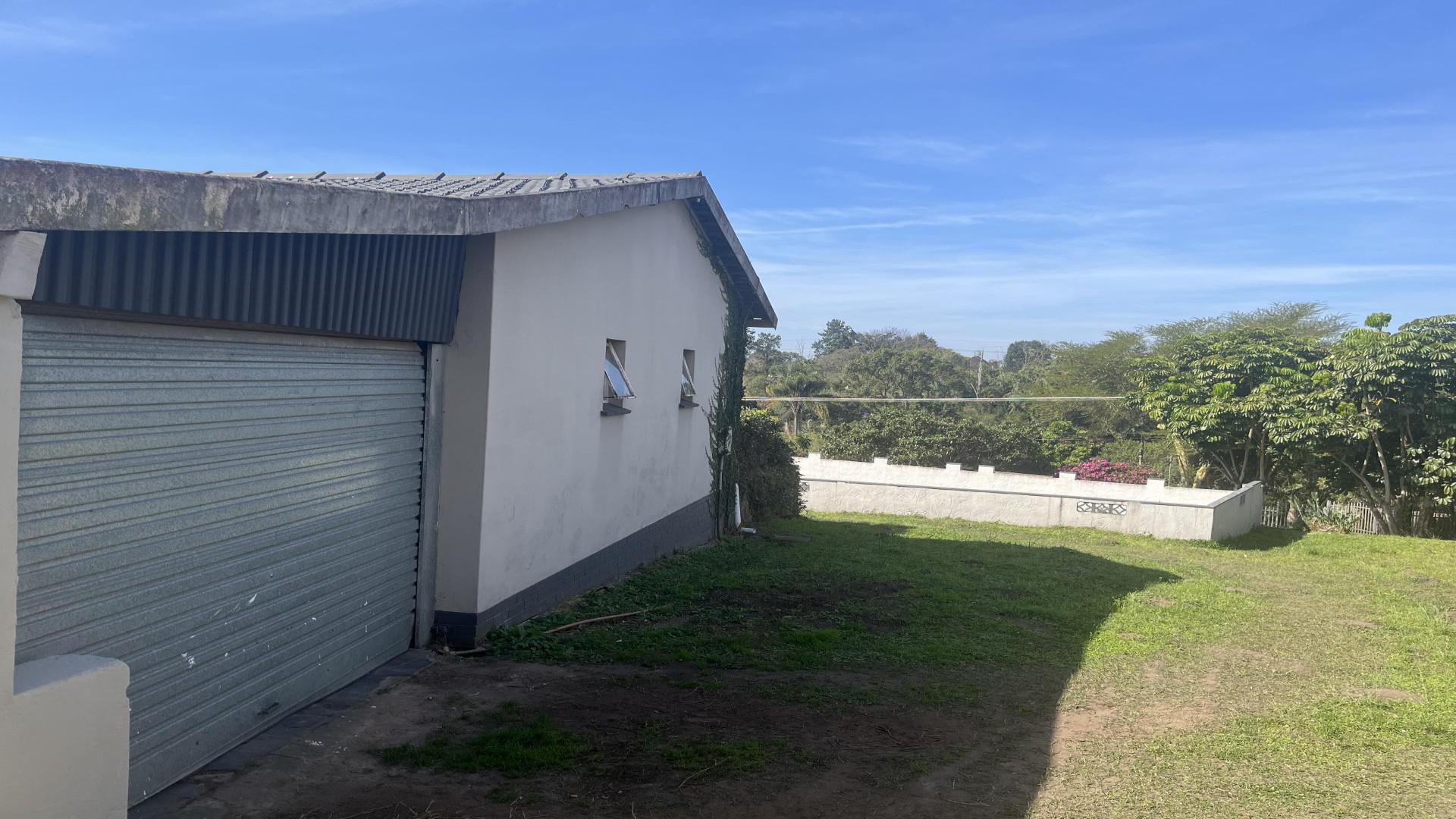 Backyard of property in Hatton Estate