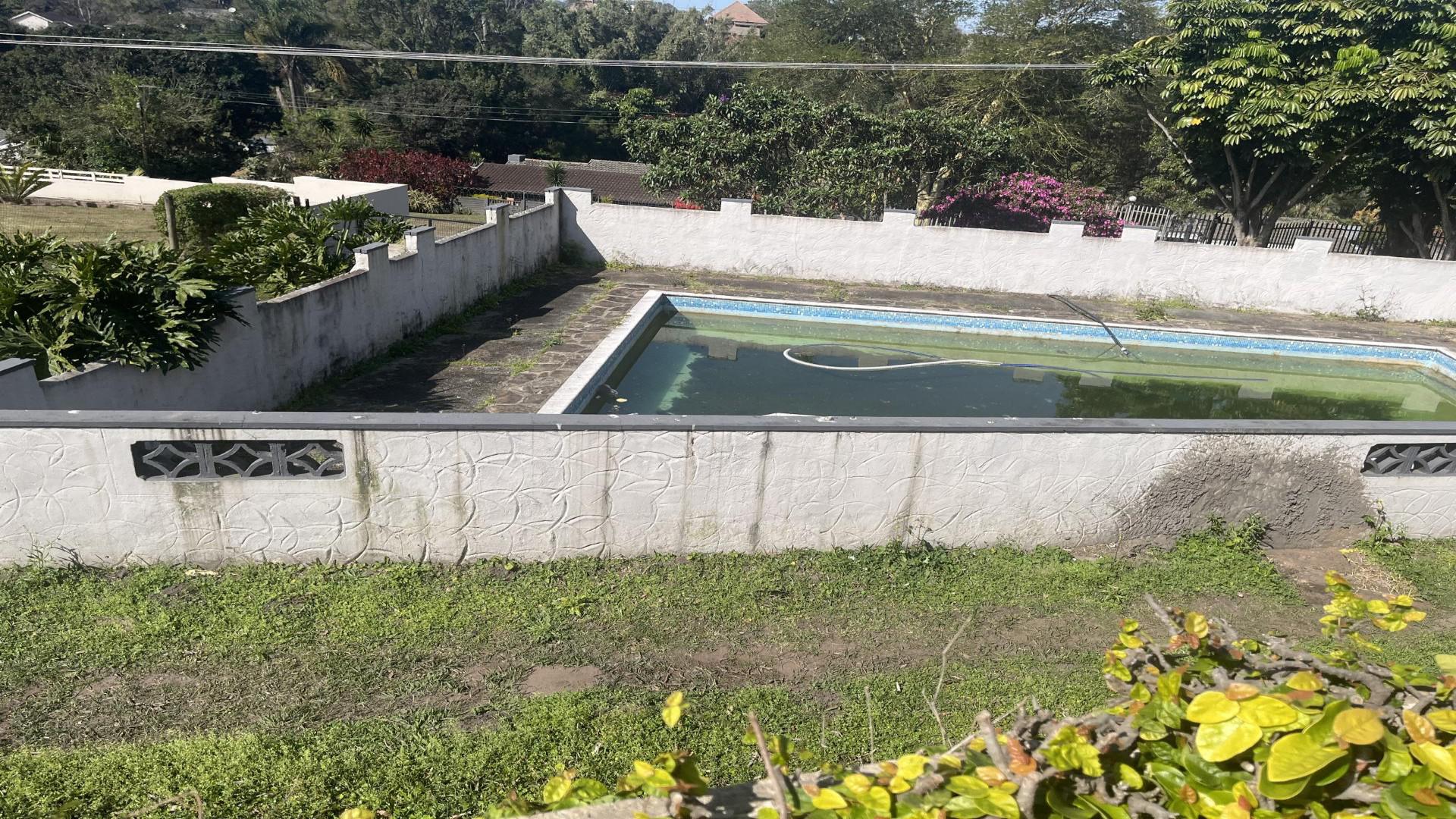 Backyard of property in Hatton Estate