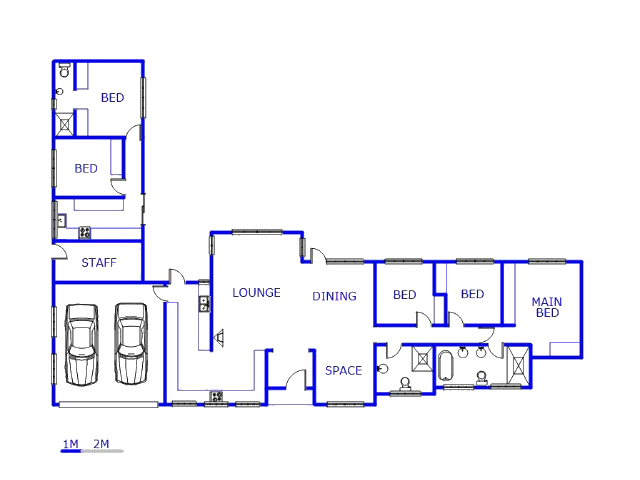Ground Floor - 233m2 of property for sale in Quellerina