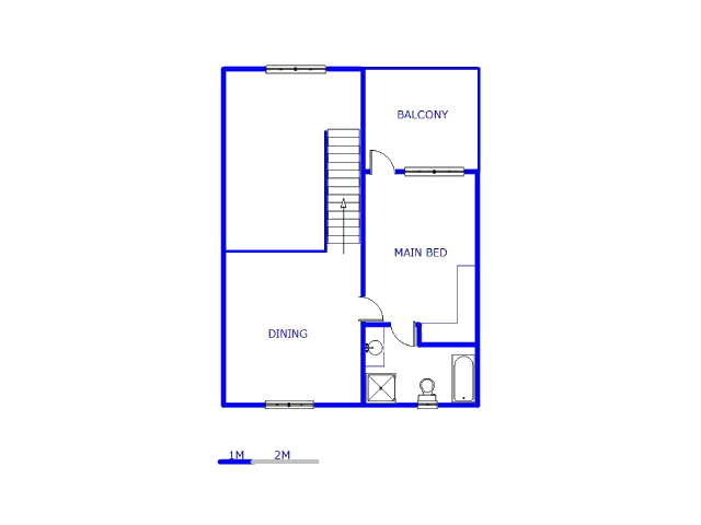 2nd Floor - 85m2 of property for sale in Noordhang