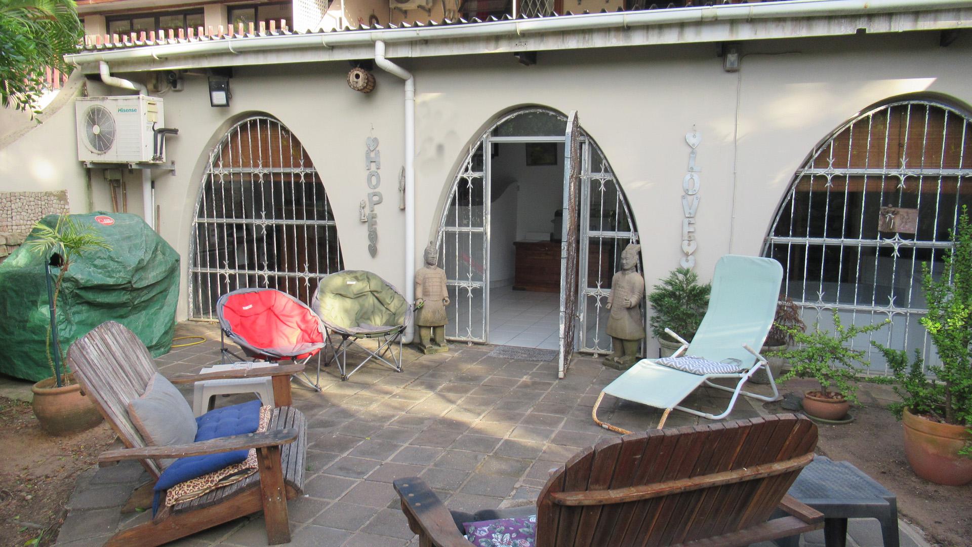 Backyard of property in Amanzimtoti 
