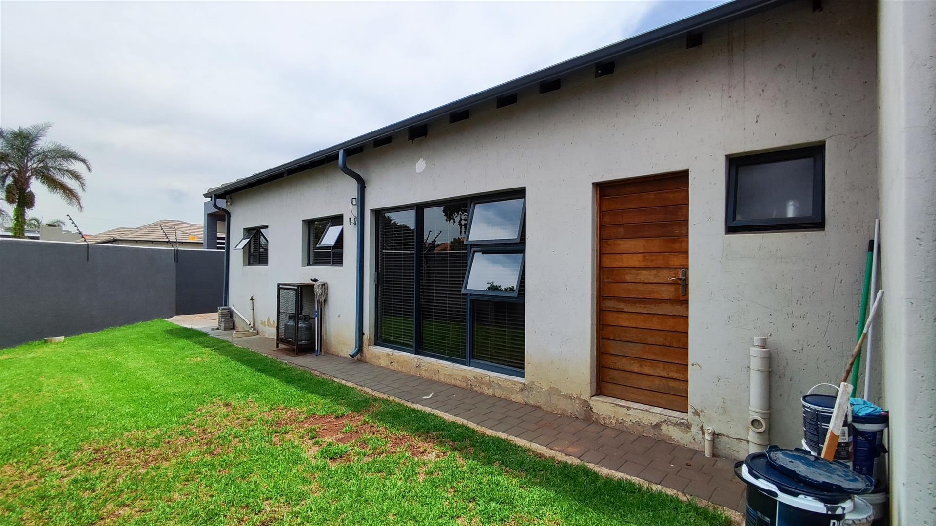 Backyard of property in Beyers Park