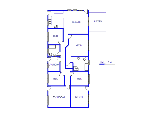 Ground Floor - 198m2 of property for sale in Mookgopong (Naboomspruit)