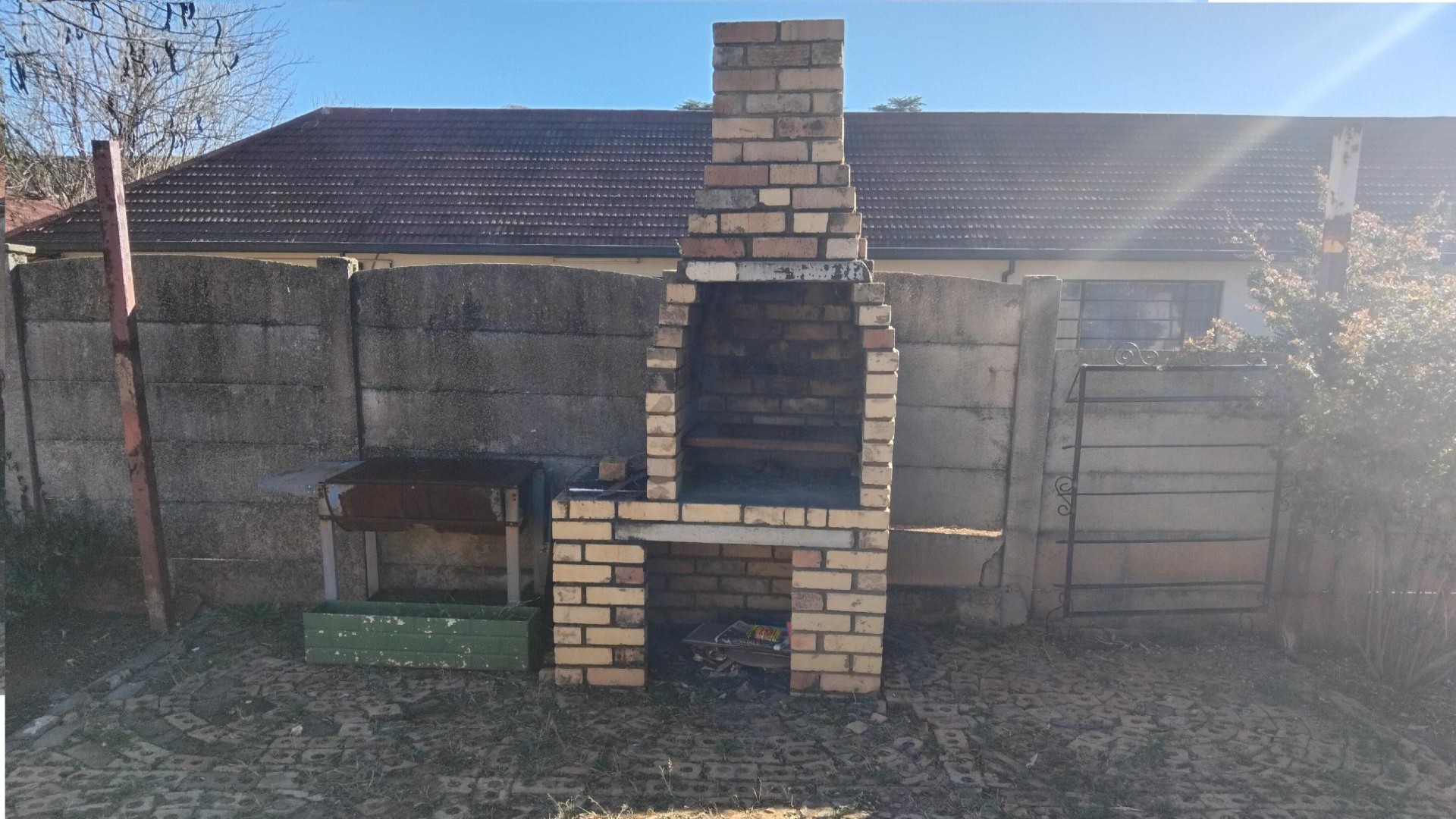 Braai Area of property in Stilfontein