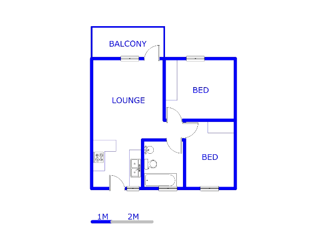 Ground Floor - 57m2 of property for sale in Heuweloord