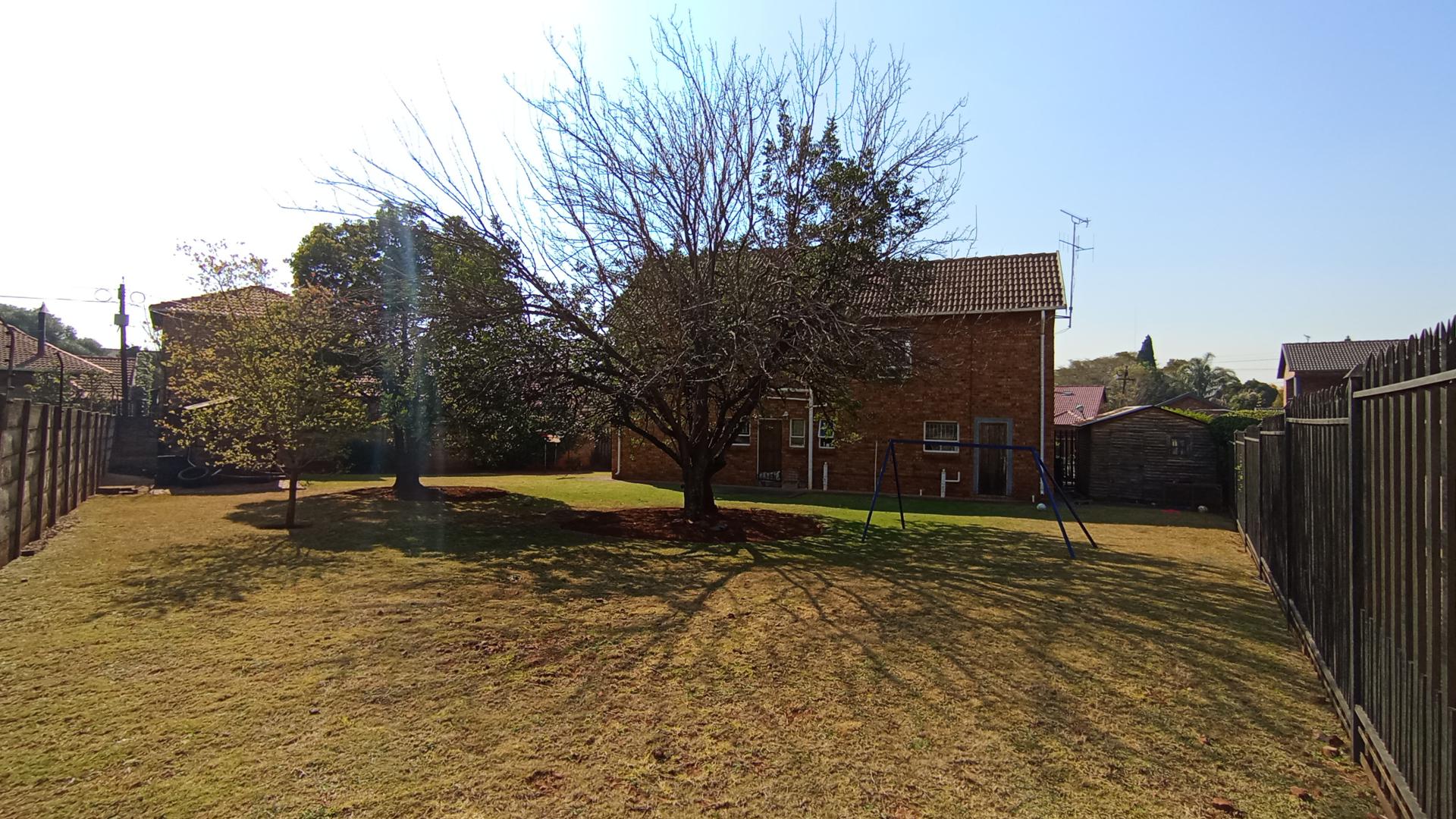 Backyard of property in Highveld