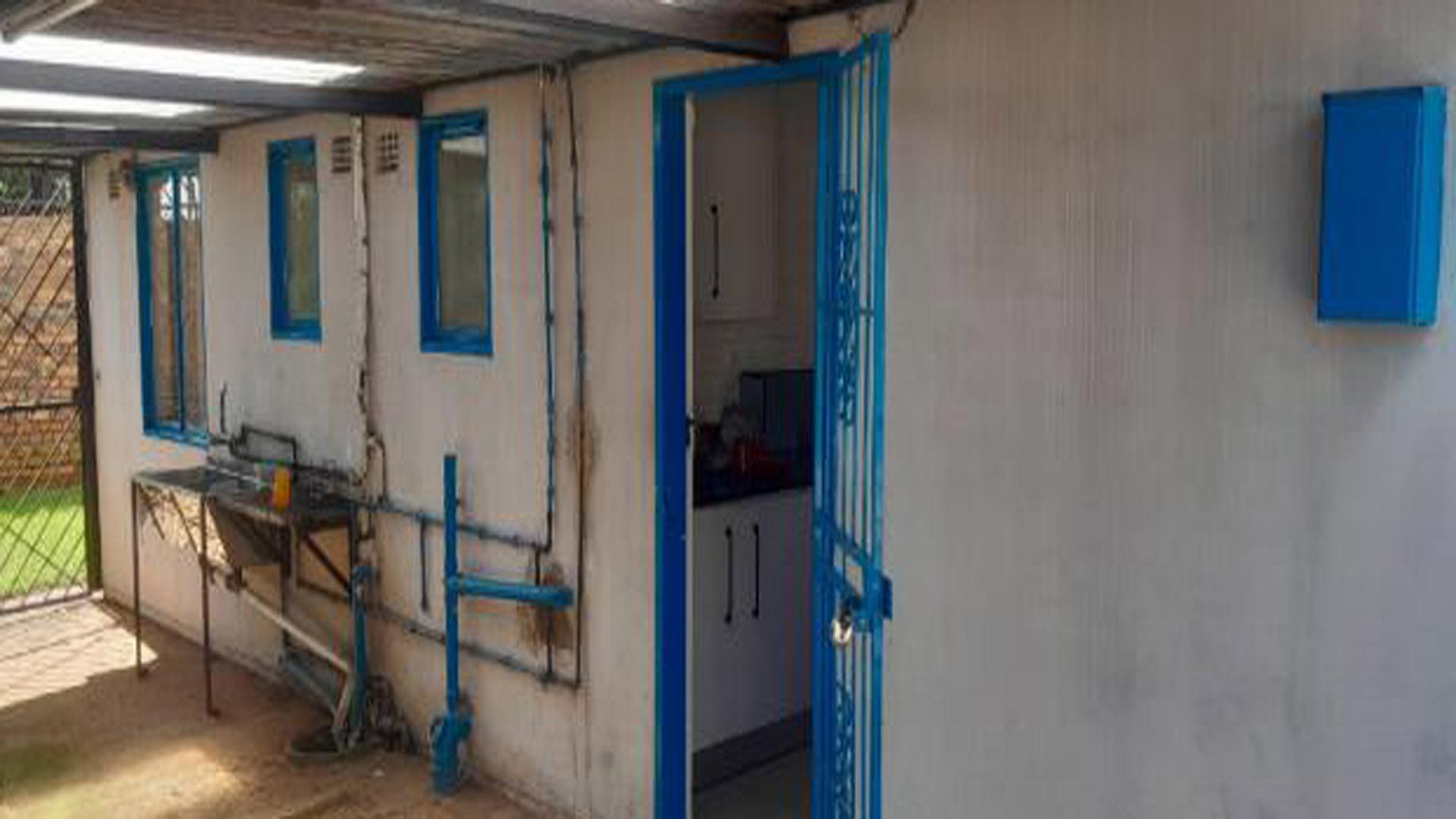 Backyard of property in Lenasia