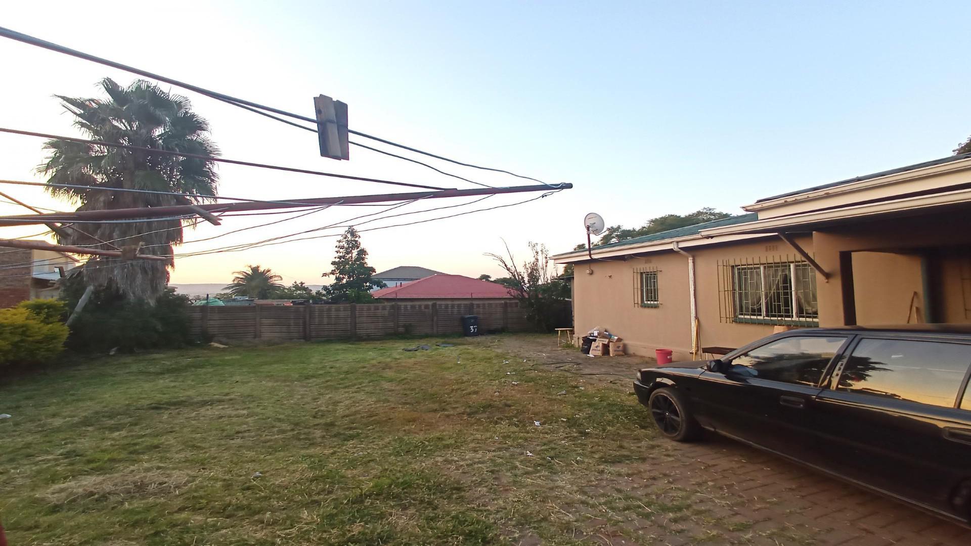 Backyard of property in Westpark