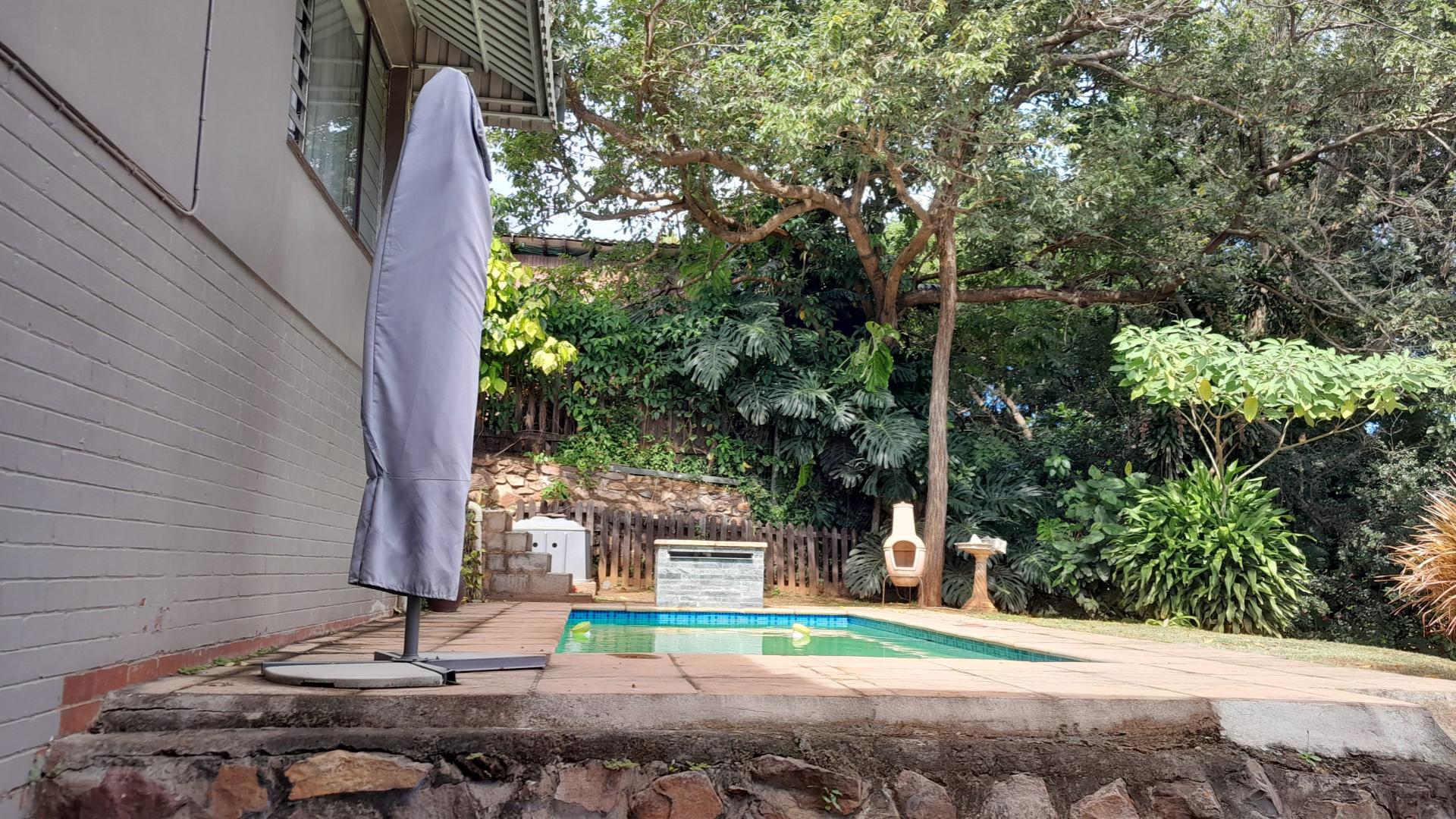 Backyard of property in Yellowwood Park 