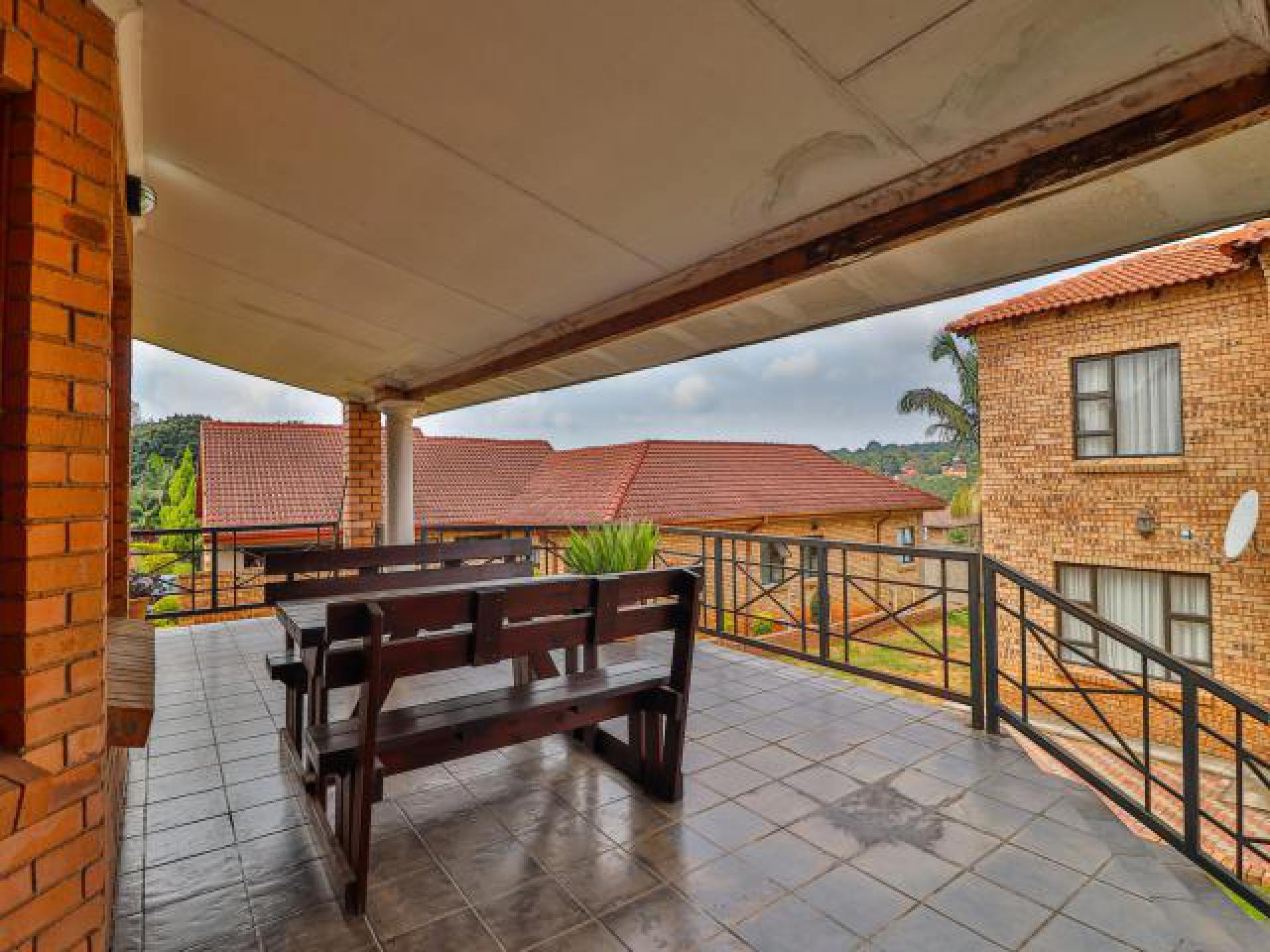 Patio of property in White River
