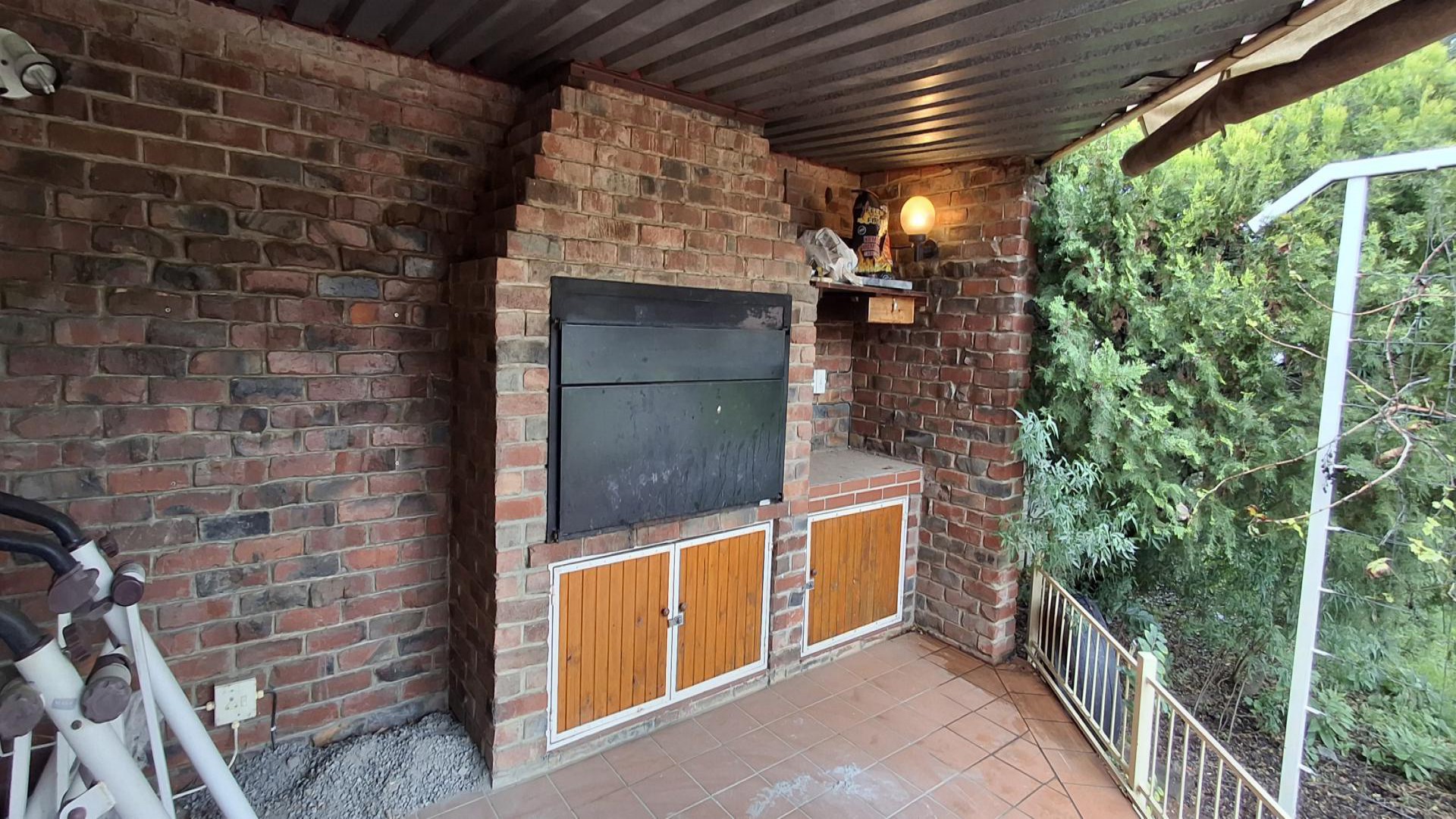 Braai Area of property in Bloemfontein