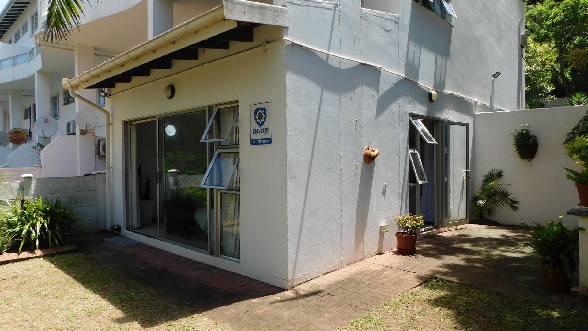 Backyard of property in Amanzimtoti 