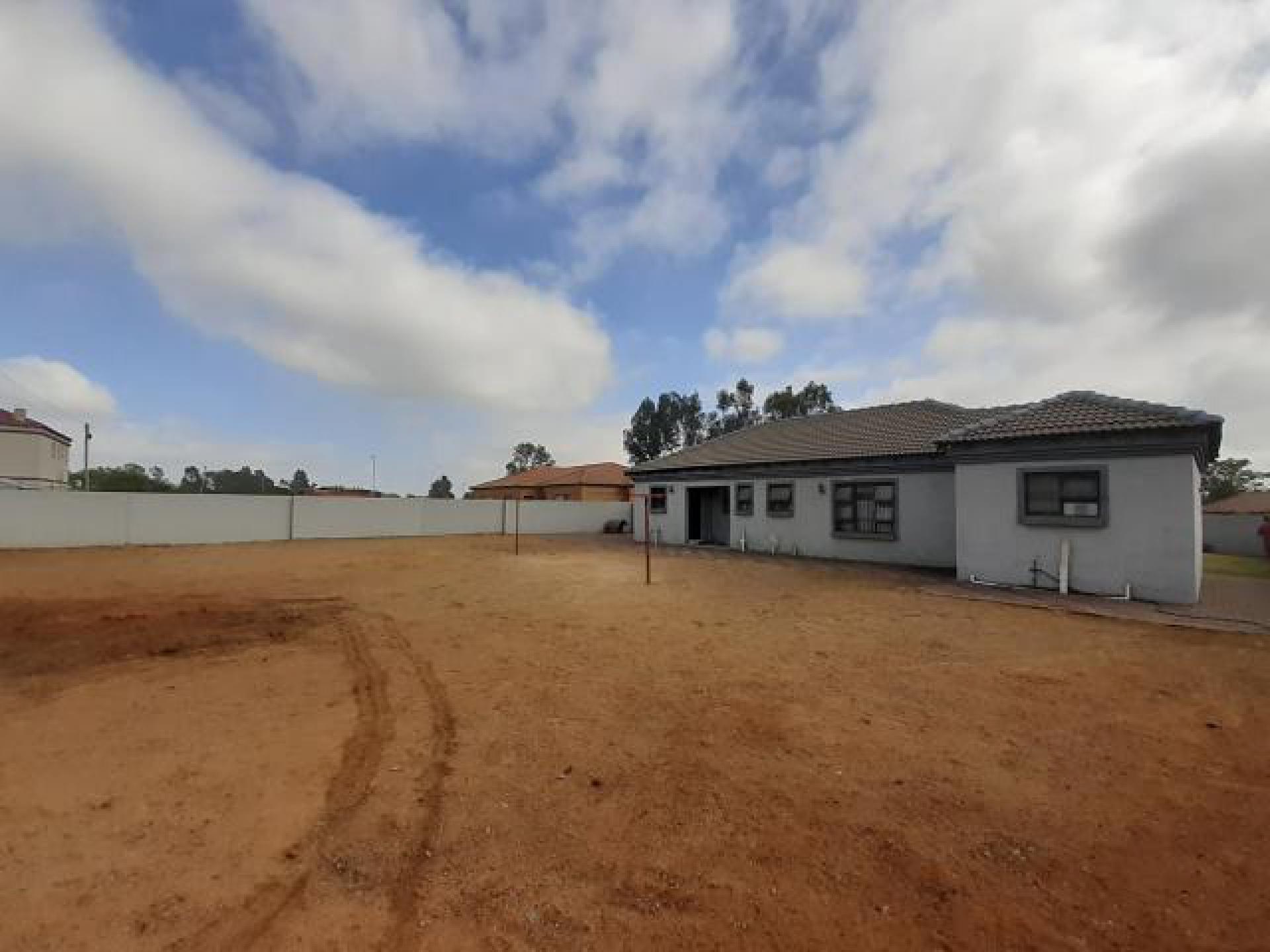 Backyard of property in Culturapark
