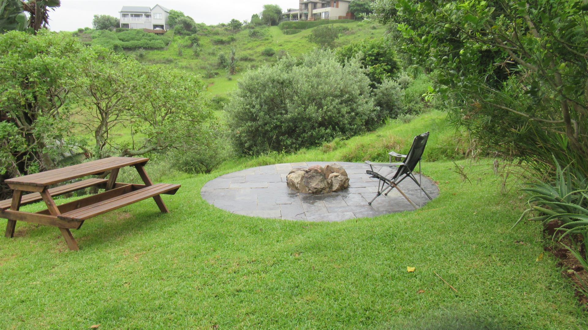 Backyard of property in Simbithi Eco Estate
